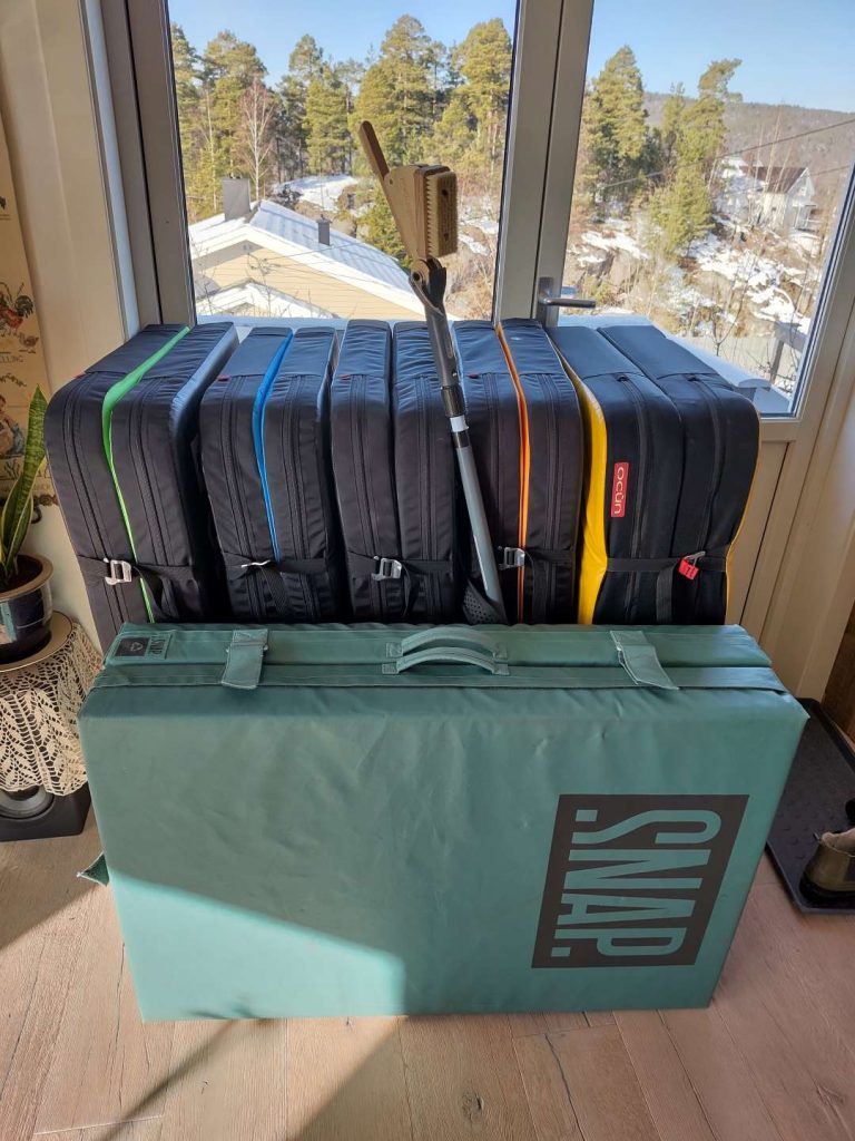 crashpad og deWoodstok-børste